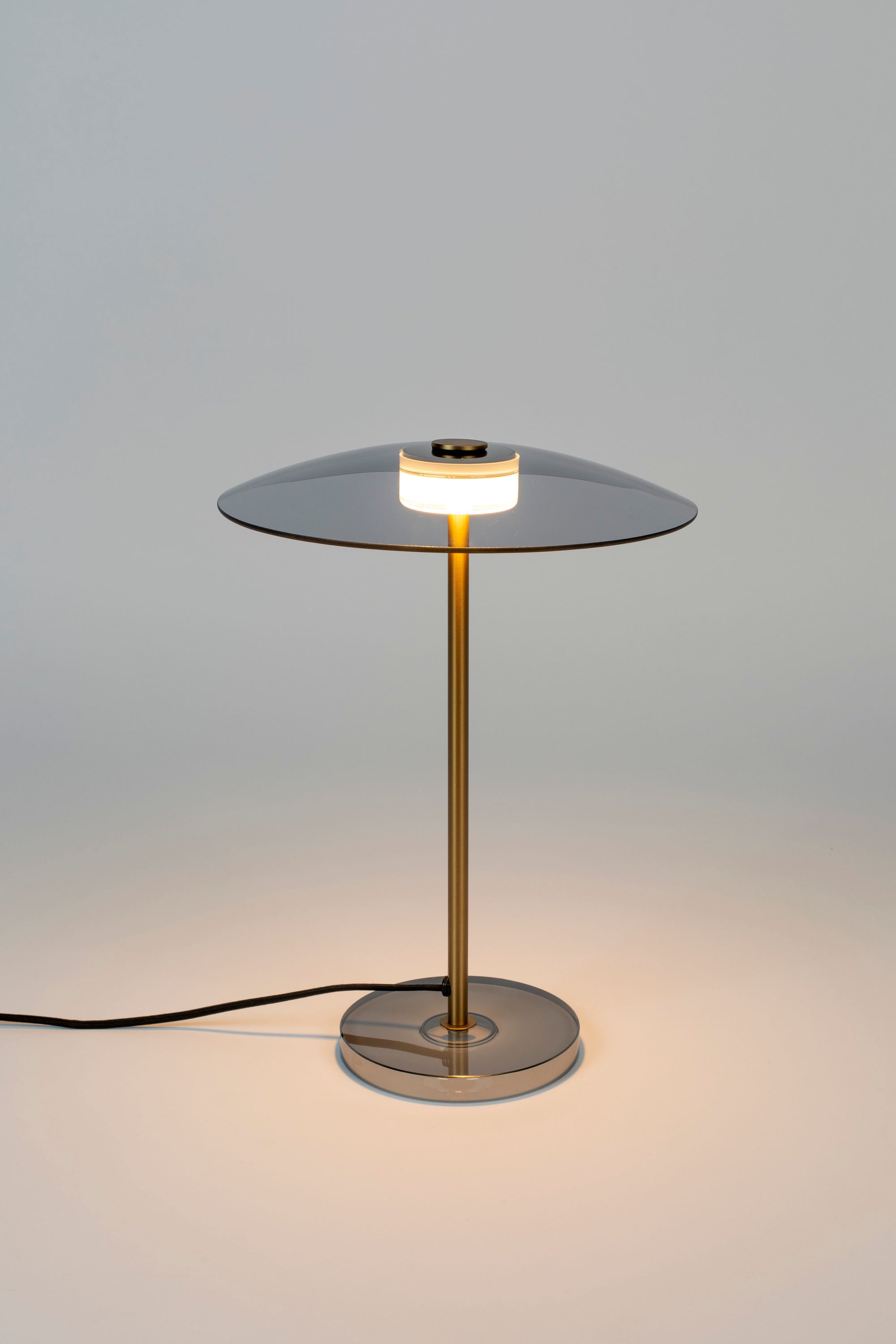 Zuiver Float Gold & Glass Table Lamp